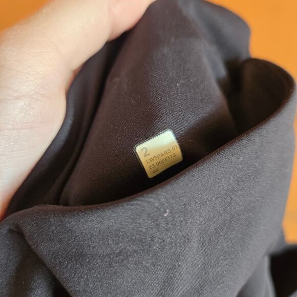 Lululemon Legging Fast and Free High Rise Tight 2 25" Pockets Black Nulux Gym - Picture 7 of 7